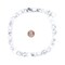 The Bead Chest Round White Howlite Beads, 16" Strand Gemstone DIY Crafts Jewelry Necklace Making Supplies (12mm)